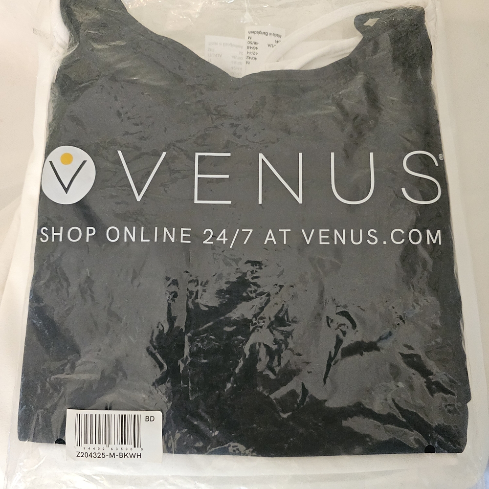 VENUS Women's Basic Cami Two Pack White/Black 2-pack | Size M